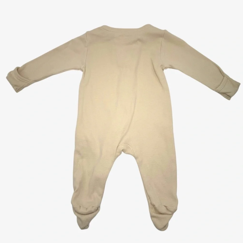 Old Navy Unisex Tan  Sleep & Play 2-Way-Zip Footed One-Piece